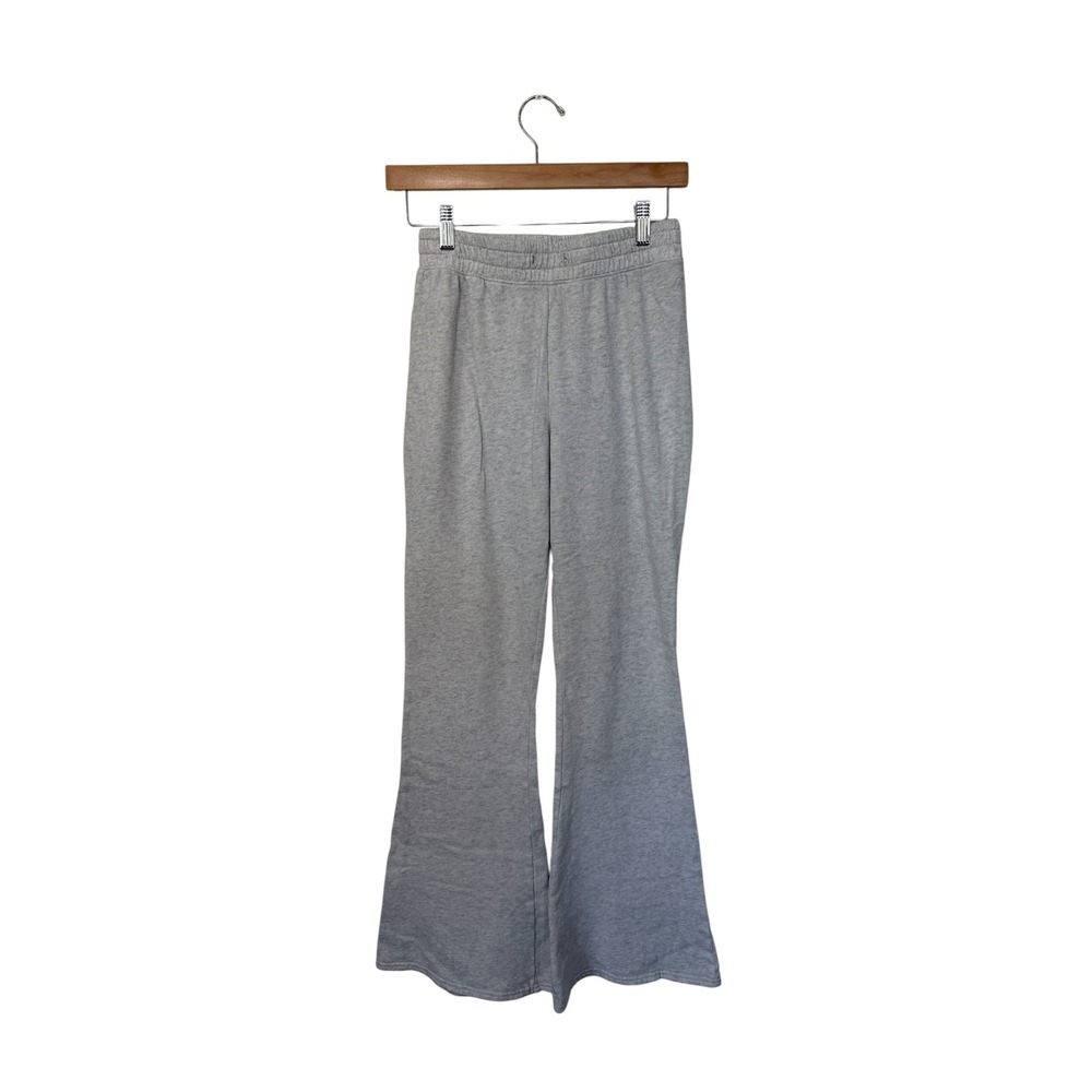 Hollister Womens Gray Flare Sweatpants XS Ultra High Rise Fleece